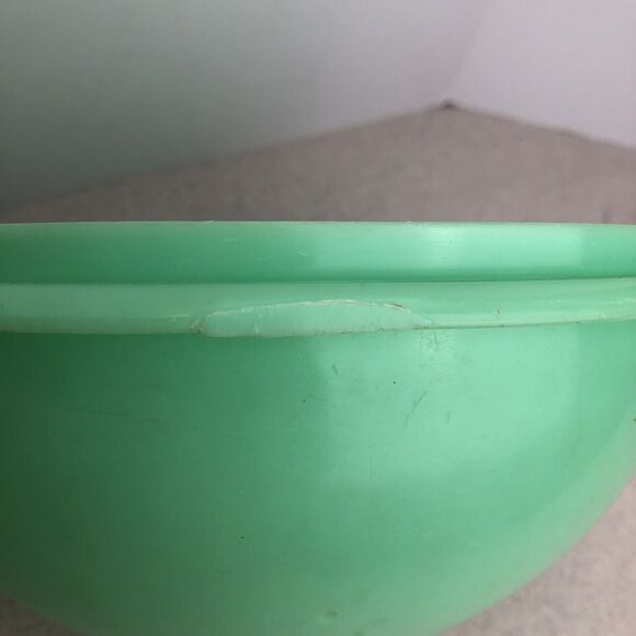 Vintage Tupperware Colander Strainer 339-2 Jadeite Jade Green NO LID - Picture 4 of 4